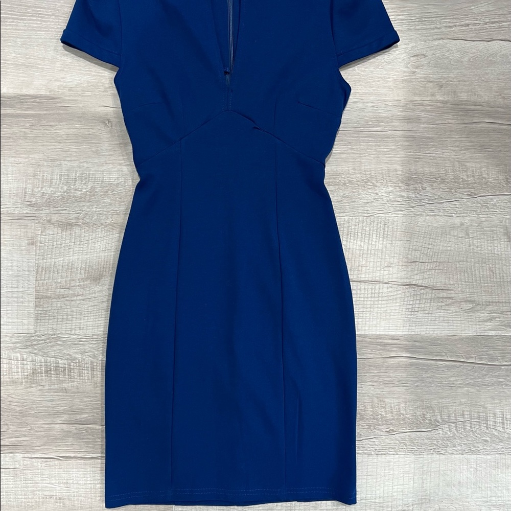Royal blue dress